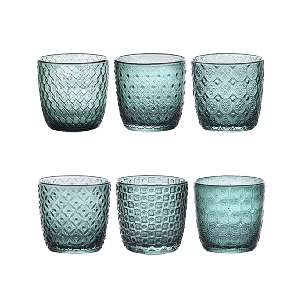SİXTİES 6'LI SET YEŞİL BARDAK 31 CL