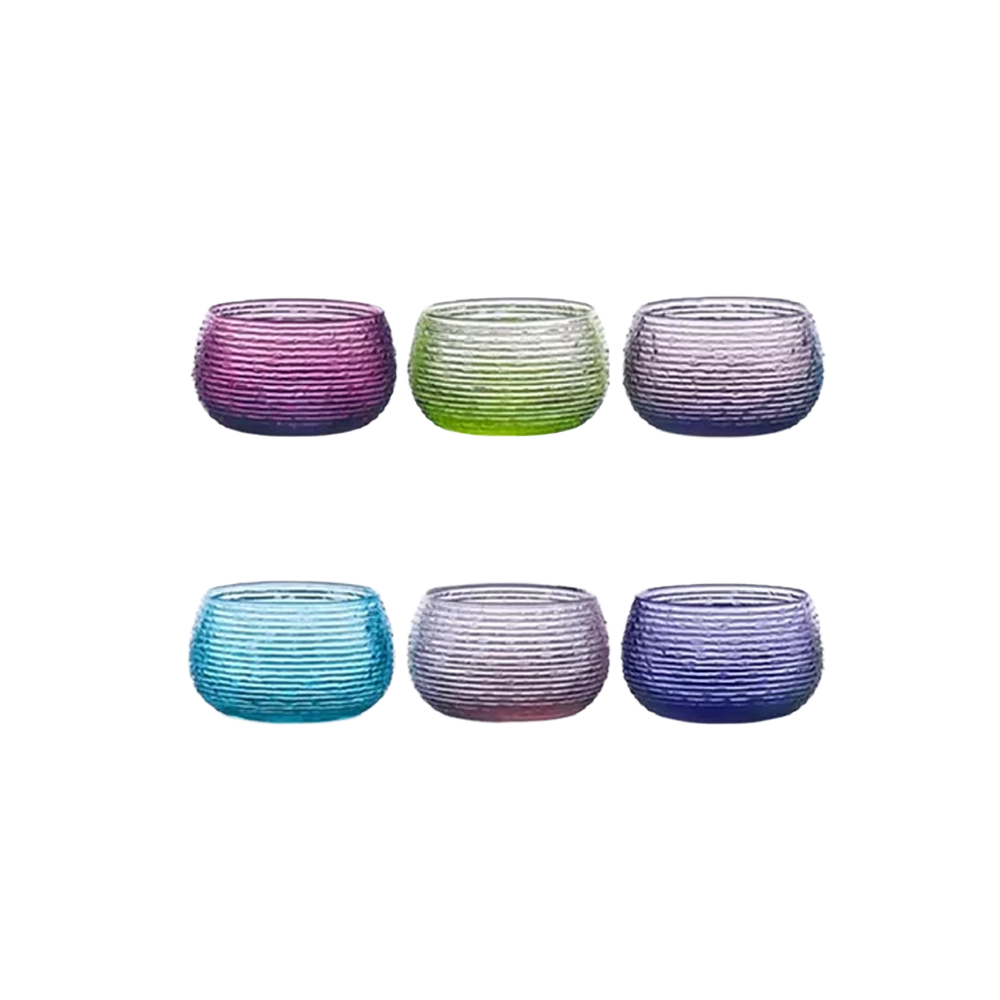 MULTİCOLOR 6'LI SET KASE 10,5 CM RENKLİ