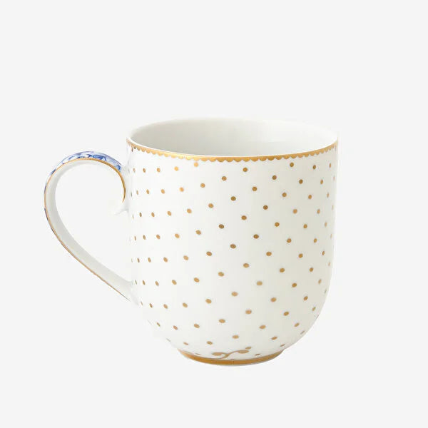 Pip Studio Royal White Beyaz Porselen Kupa 51002108 #TİCSBRANDS#