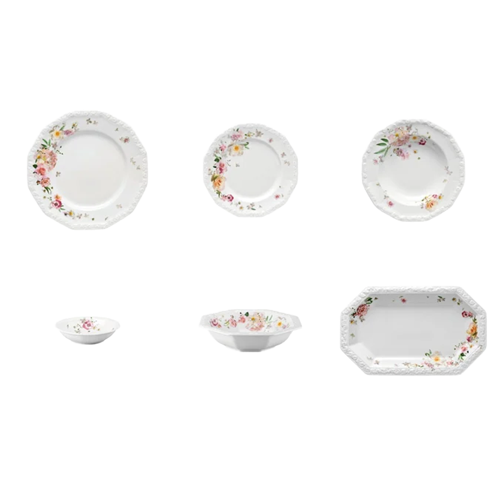 ROSENTHAL MARİA PİNK ROSE YEMEK TAKIMI