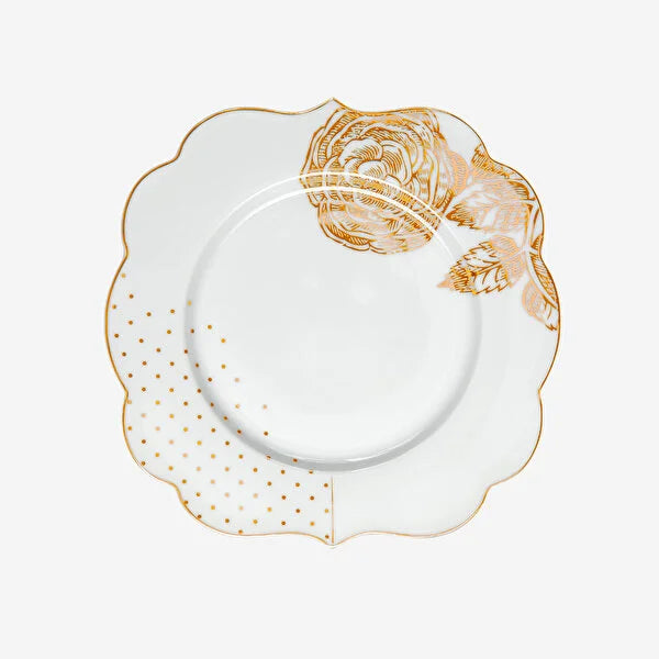 Pip Studio Royal White Mavi Beyaz Porselen Pasta Tabağı 51001135
