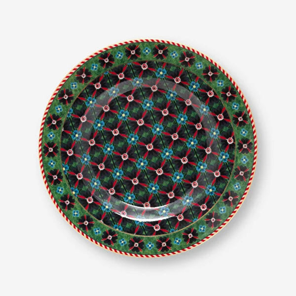 Pip Studio Berry Blues Yeşil Porselen Petit Four Tabağı 51001479