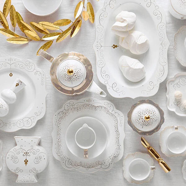 Pip Studio Royal Gold White Beyaz Porselen Kupa 51002435