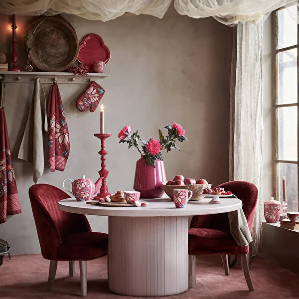 Pip Studio Flower Festival Kırmızı Porselen Kase 51003194