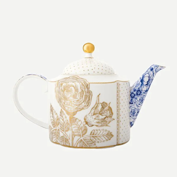Pip Studio Royal White Mavi Beyaz Porselen Demlik 51005021