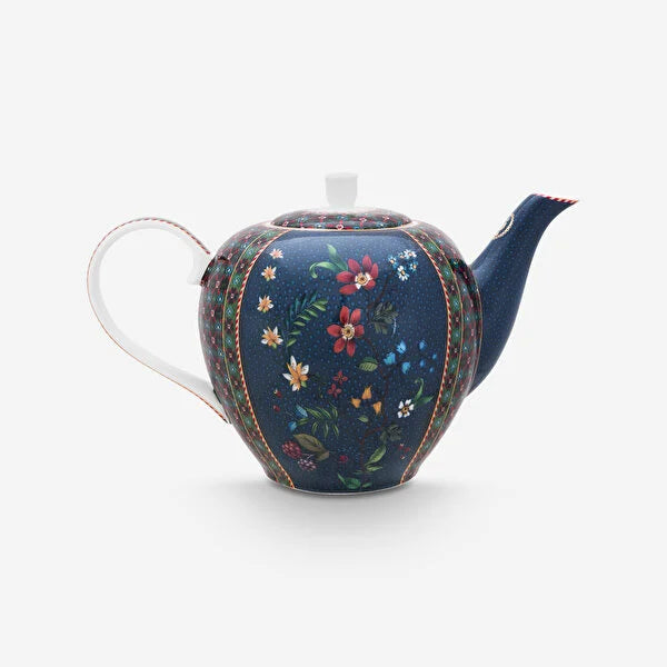 Pip Studio Berry Blues Mavi Porselen Demlik 51005081