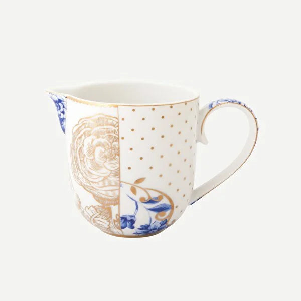 Pip Studio Royal White Mavi Beyaz Porselen Sütlük 51007021