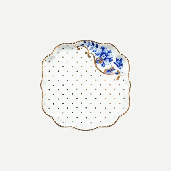 Pip Studio Royal White Mavi Beyaz Porselen Çay Tabağı 51013014 #TİCSBRANDS#