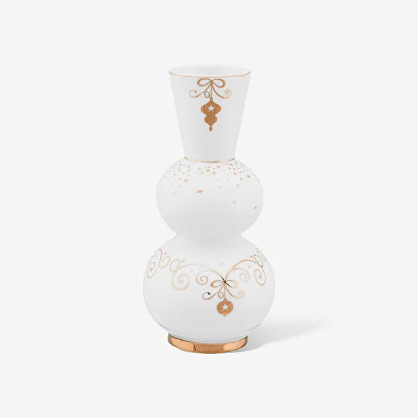 Pip Studio Royal Gold White Beyaz Porselen Vazo 51102071