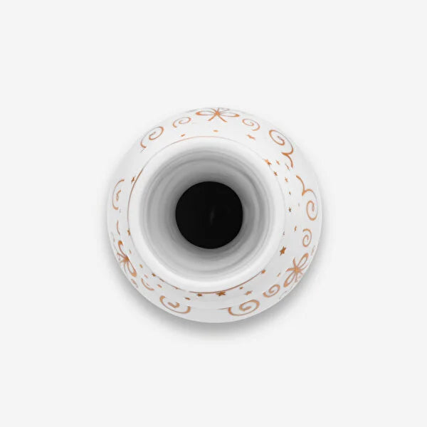 Pip Studio Royal Gold White Beyaz Porselen Vazo 51102071