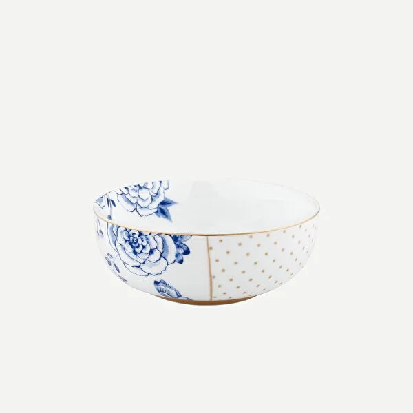 Pip Studio Royal White Mavi Beyaz Porselen Kase 51103103