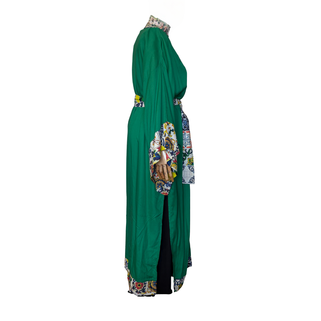 Yeşil Renkli Kimono