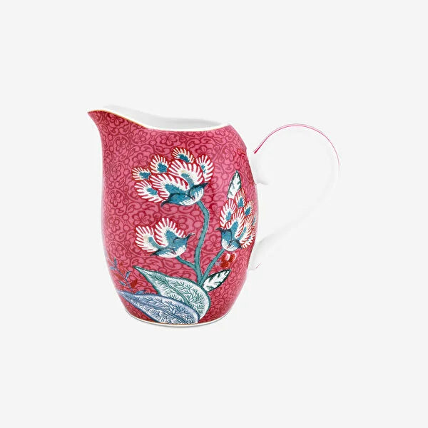 Pip Studio Flower Festival Kırmızı Porselen Sütlük 51007043