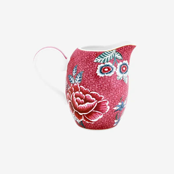 Pip Studio Flower Festival Kırmızı Porselen Sütlük 51007043