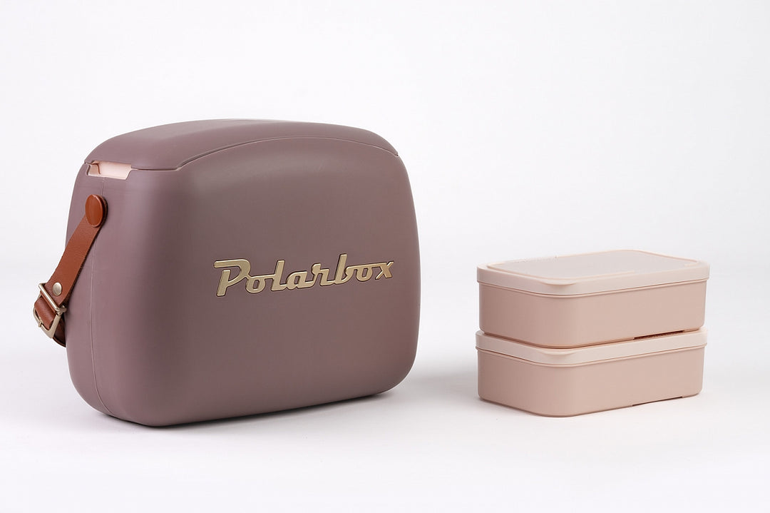 Polarbox 9347 COOLER BAG MAUVE GOLD 6L