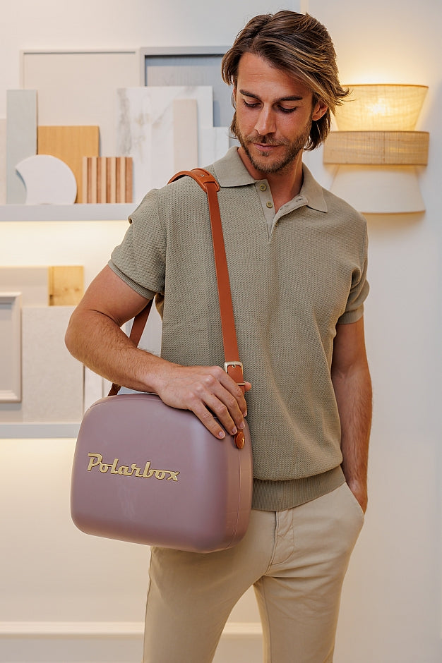 Polarbox 9347 COOLER BAG MAUVE GOLD 6L