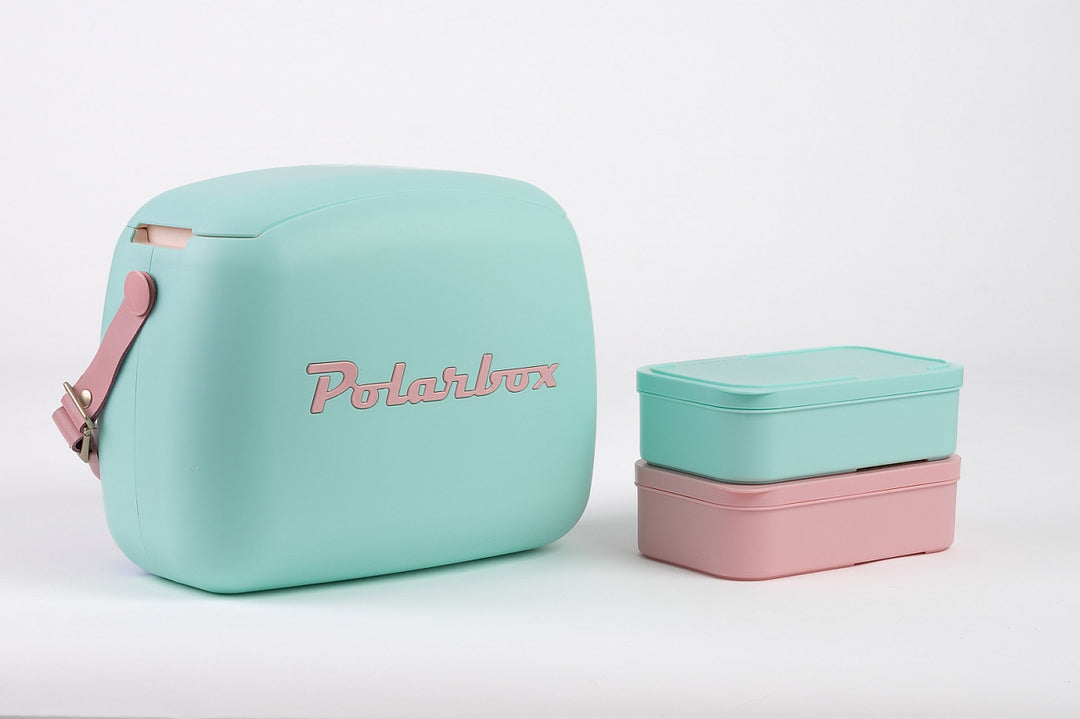 Polarbox 9348 COOLER BAG VERDE AGUA- ROSA POP #TİCSBRANDS#