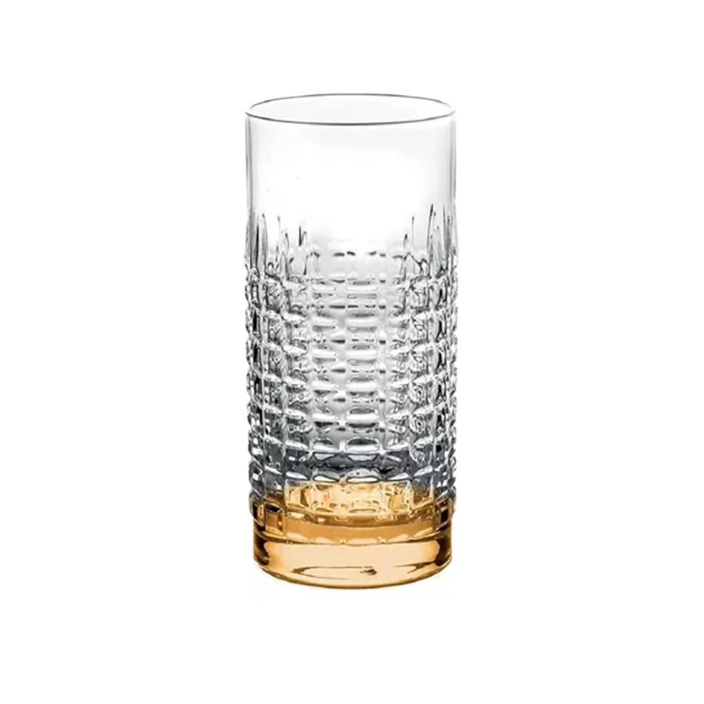 SHAKE & STİR 4'LÜ SET AMBER NO:5 48 CL MEŞRUBAT BARDAK