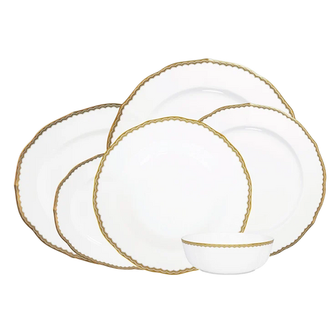 PROUNA ANTİQUE GOLD YEMEK TAKIMI