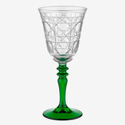 Chiara Alessi Gloria Yeşil Cam Kadeh CA7440141GN #TİCSBRANDS#
