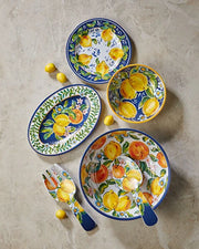 Chiara Alessi Capri Mavi Melamin Kahvaltı Tabağı CAMAA4179YL