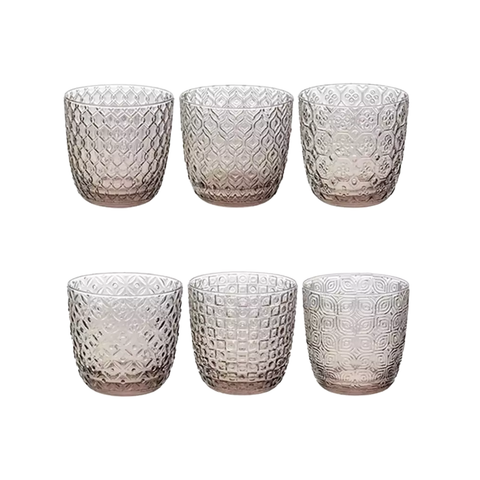 SİXTİES 6'LI SET TORTOİSE BARDAK 31 CL