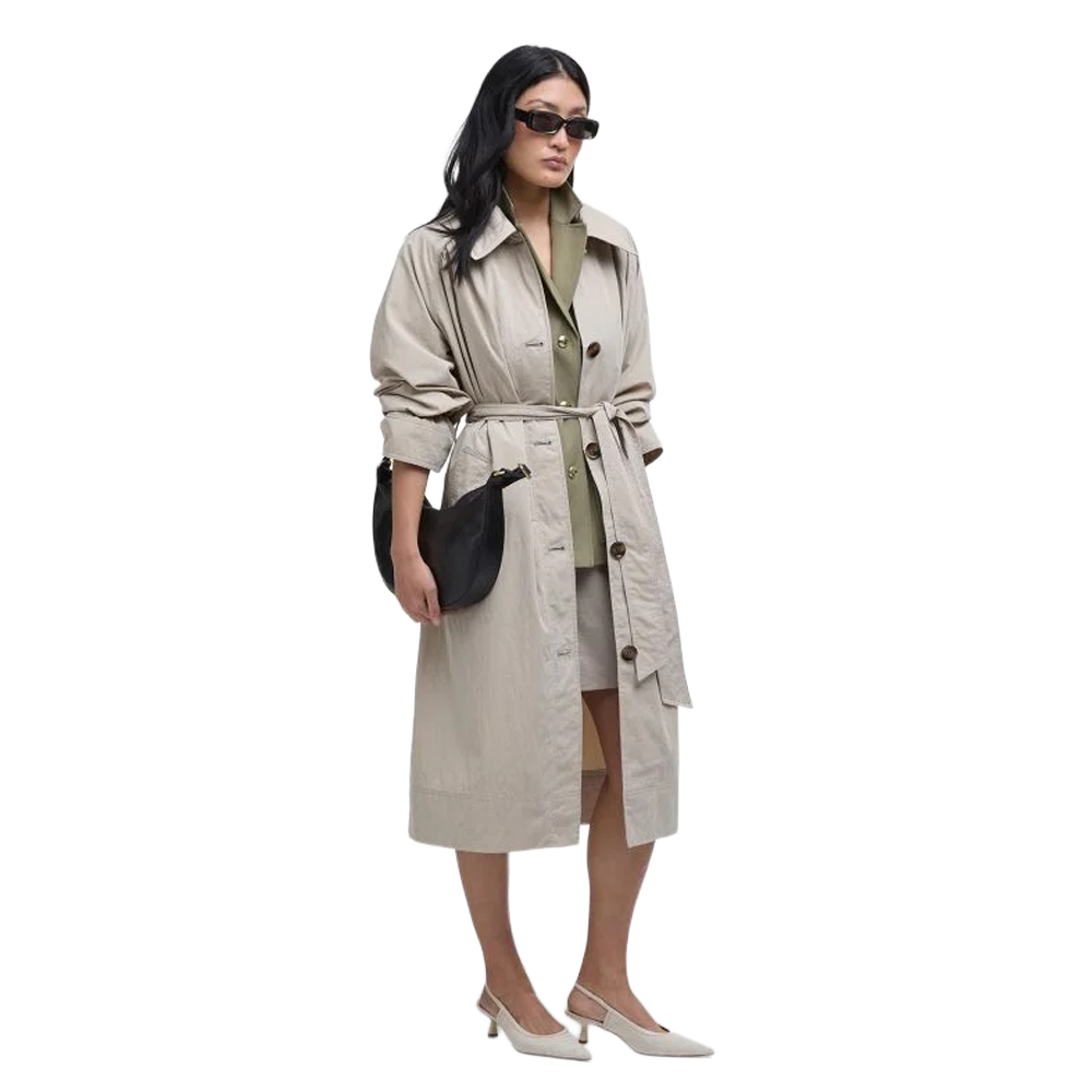 Barbour Garbo Showerproof Trench Coat