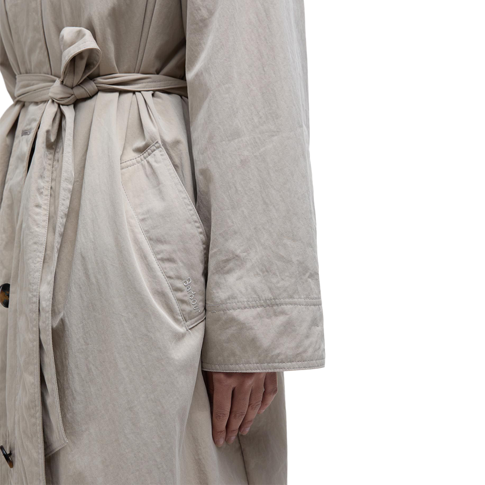 Barbour Garbo Showerproof Trench Coat