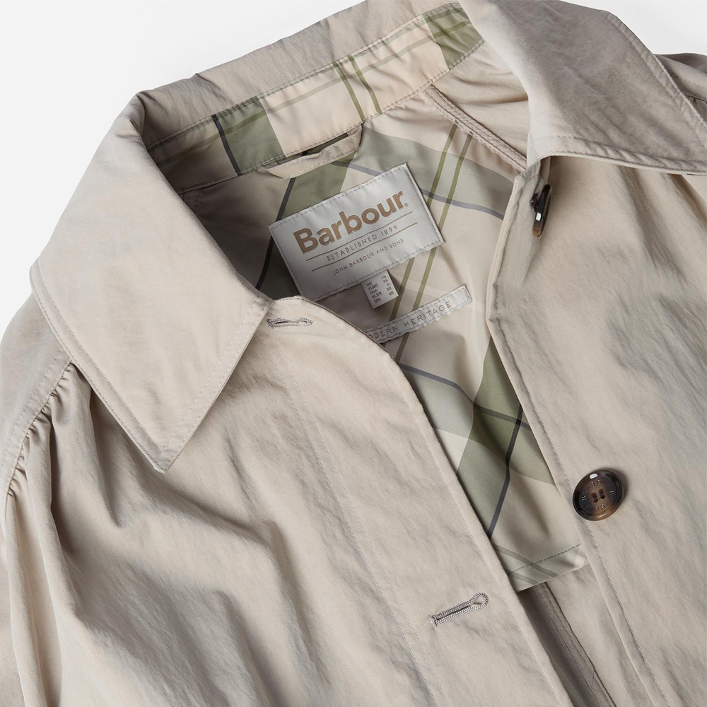 Barbour Garbo Showerproof Trench Coat