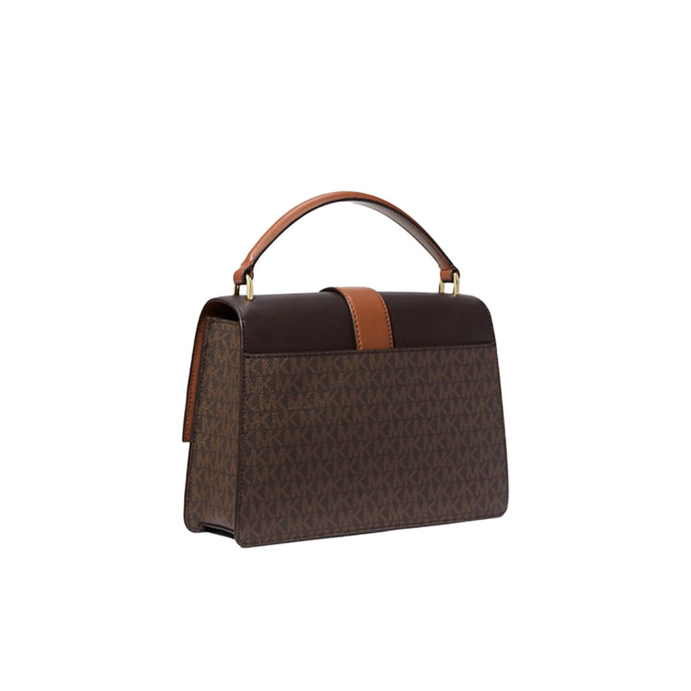 Michael Kors Greenwich Medium Signature Logo Satchel