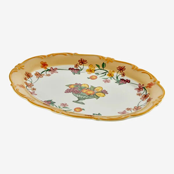 Chiara Alessi Il Sogno Turuncu Stoneware Servis Tabağı CASIS2657OR1