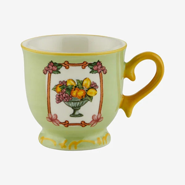 Chiara Alessi Il Sogno Yeşil Stoneware Kahve Fincan Seti CASIS4627GR2 #TİCSBRANDS#