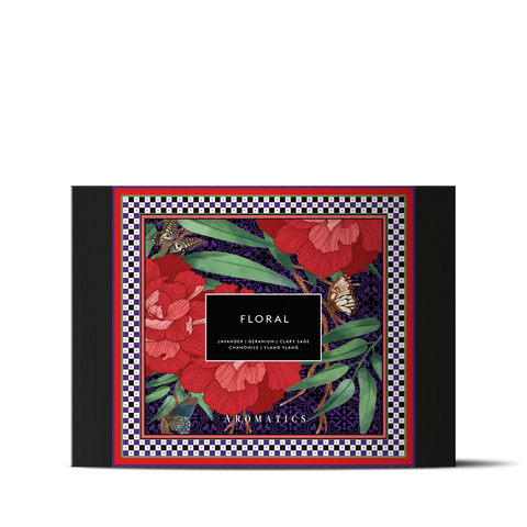 FLORAL UÇUCU YAĞ SETİ - BEŞLİ