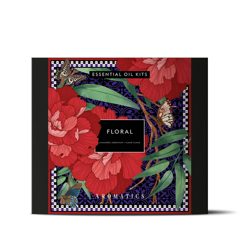 FLORAL UÇUCU YAĞ SETİ - ÜÇLÜ