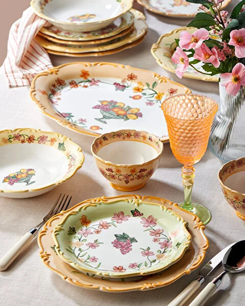 Chiara Alessi Il Sogno Yeşil Stoneware Kahvaltı Tabağı CASIS2660GR1
