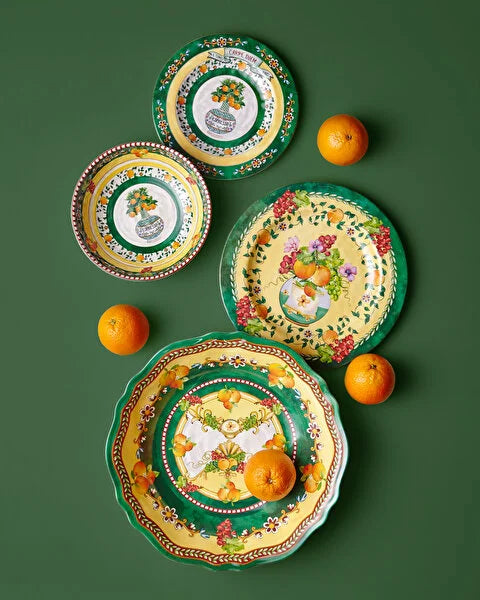 Chiara Alessi Carpe Diem Yeşil Melamin Kase CAMCD2082RD2 #TİCSBRANDS#