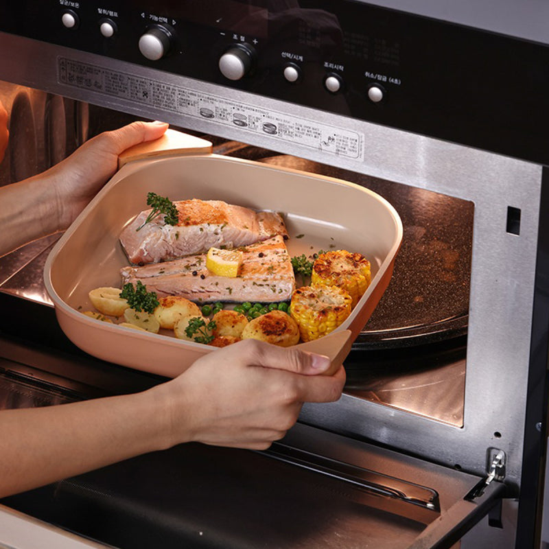 Neoflam Fika Comfort Terracota Tencere ve Tava Seti