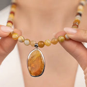 4- Doğal Taş Madalyon Kolye mzkcb0-gy.myshopify.com Doğal Taş Madalyon Kolye #TİCSBRANDS#