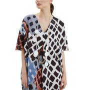 V-Yaka Desenli Elbise mzkcb0-gy.myshopify.com V-Yaka Desenli Elbise #TİCSBRANDS#