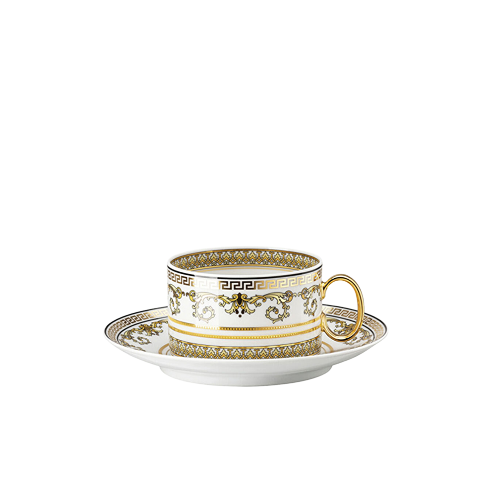 VERSACE ÇAY FİNCAN-TABAK VİRTUS GALA WHİTE